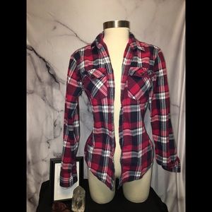 Black, Red and White Flannel